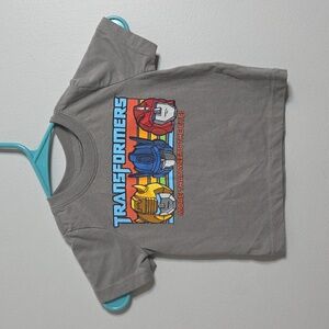 Hasbro Transformers Gray Short Sleeve Tee